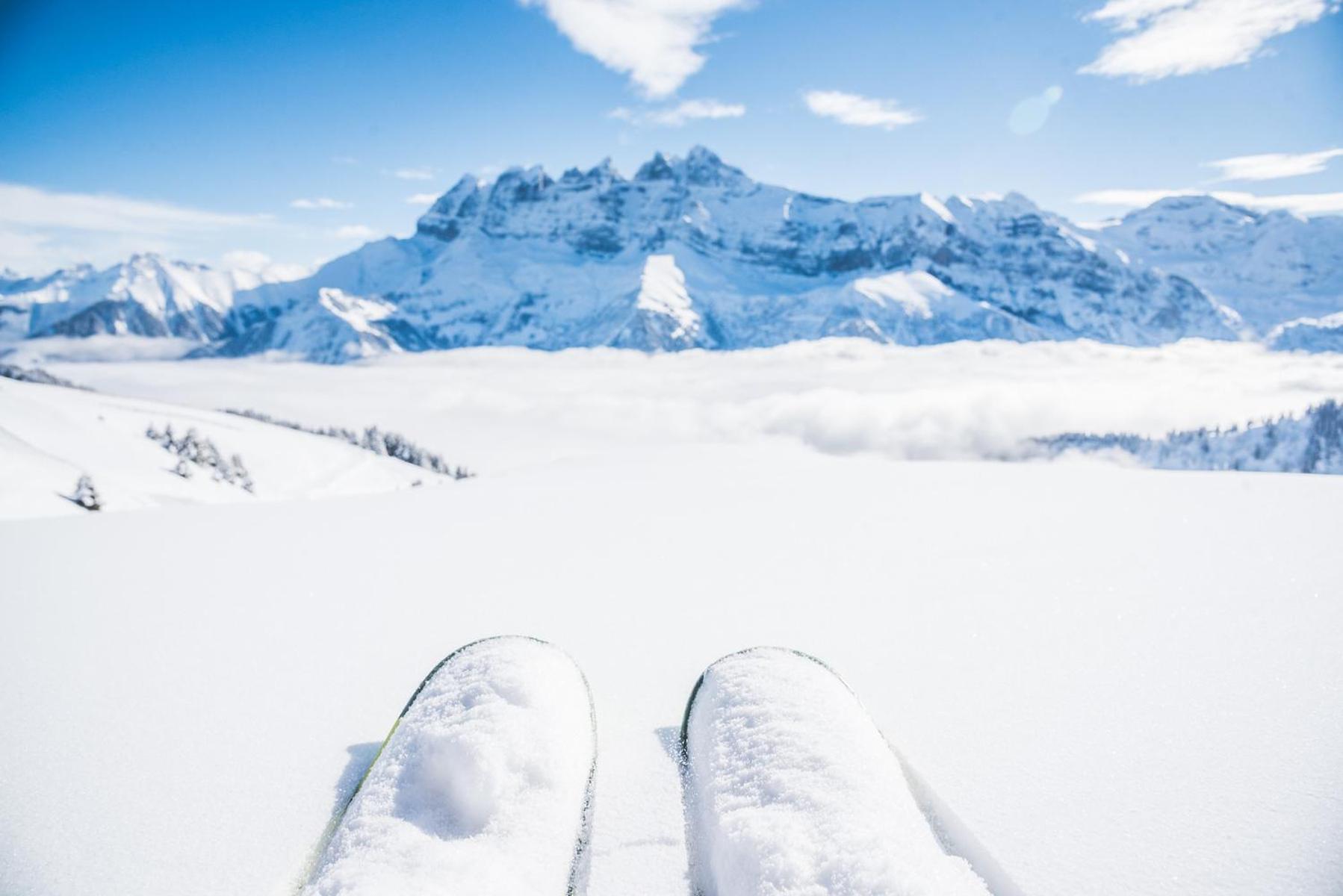 Backpacker Le Petit Baroudeur Hostel Champéry Kültér fotó